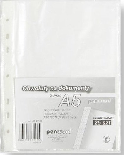 Obwoluta A5 20 mic 25szt