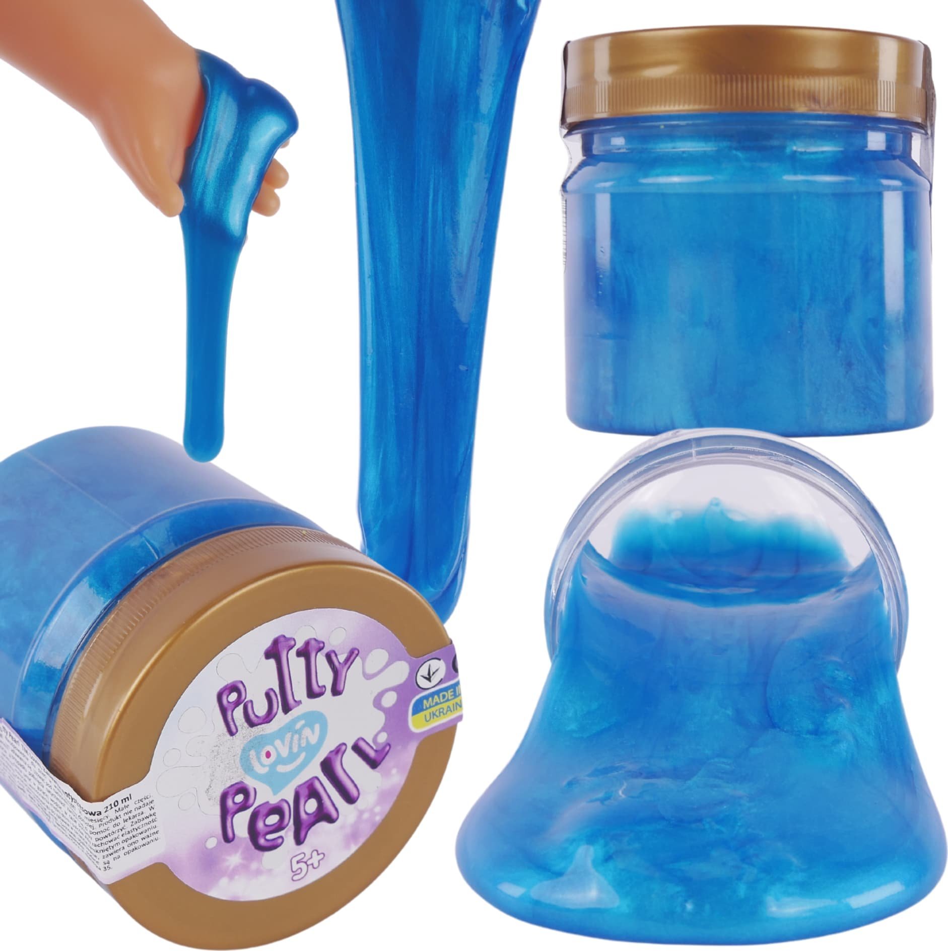 Canal Toys Masa Slime Perłowa Zapachowa Antystresowa Glutek Rozciągliwy 210ML