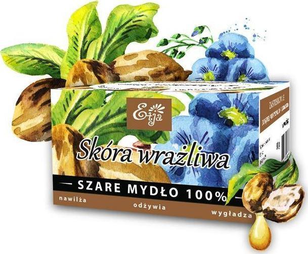 Etja ETJA Mydło naturalne potasowe z Masłem Shea 80g