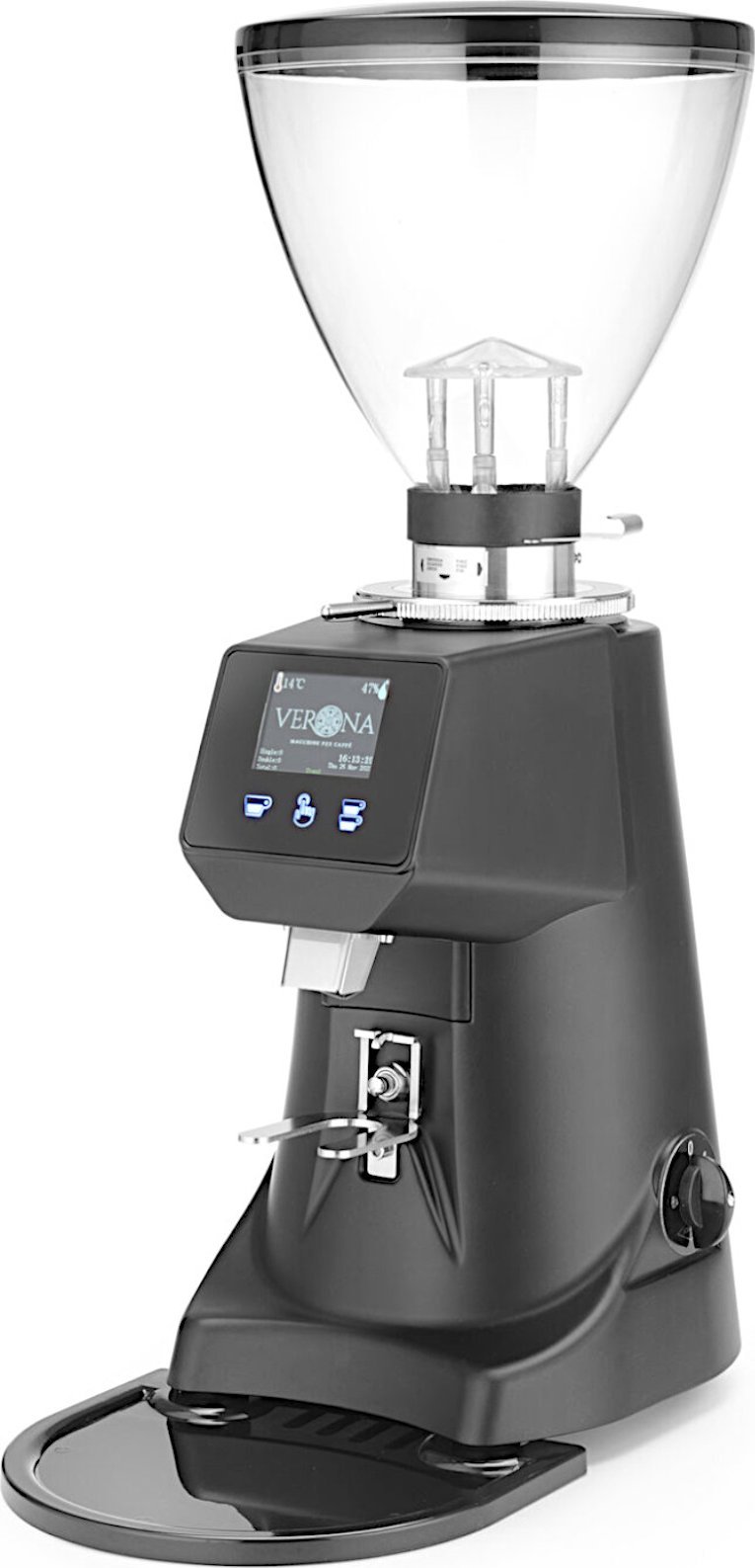 Młynek do kawy Hendi Młynek do mielenia kawy elektryczny z panelem dotykowym 1.65 kg 420 W Młynek do mielenia kawy elektryczny z panelem dotykowym 1.6