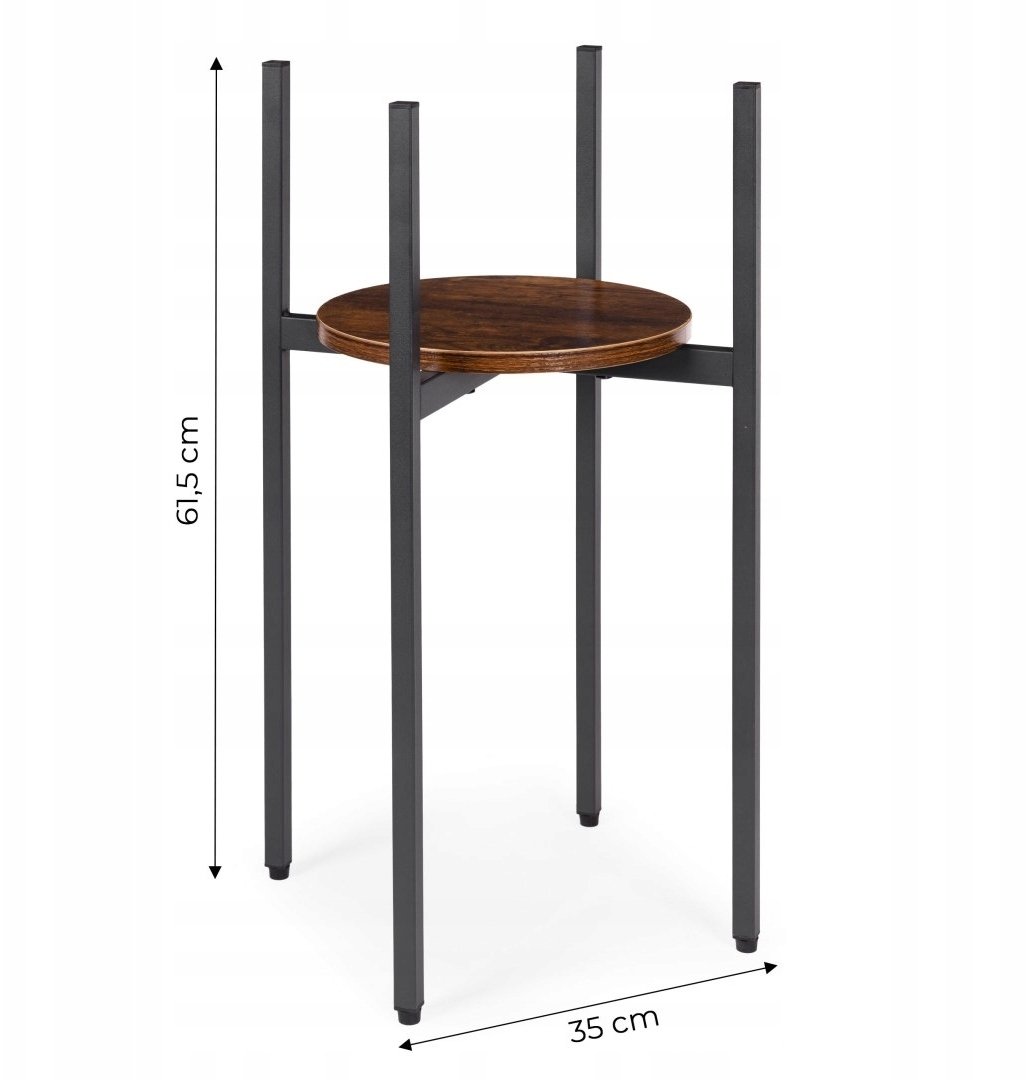 ModernHome Kwietnik stojący stojak na kwiaty ozdoby loft