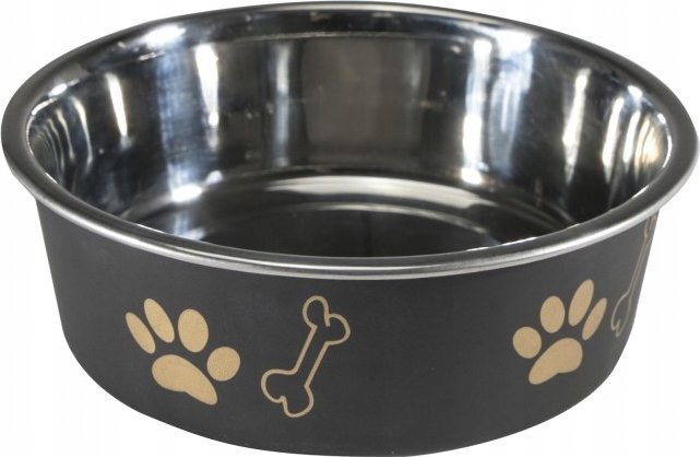 Barry King Miska antypoślizgowa z nadrukiem, czarna, S (0,3 l)