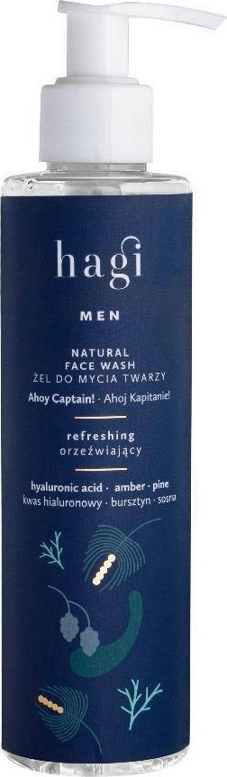 Hagi Żel do mycia twarzy orzeźwiający Ahoj Kapitanie 200ml