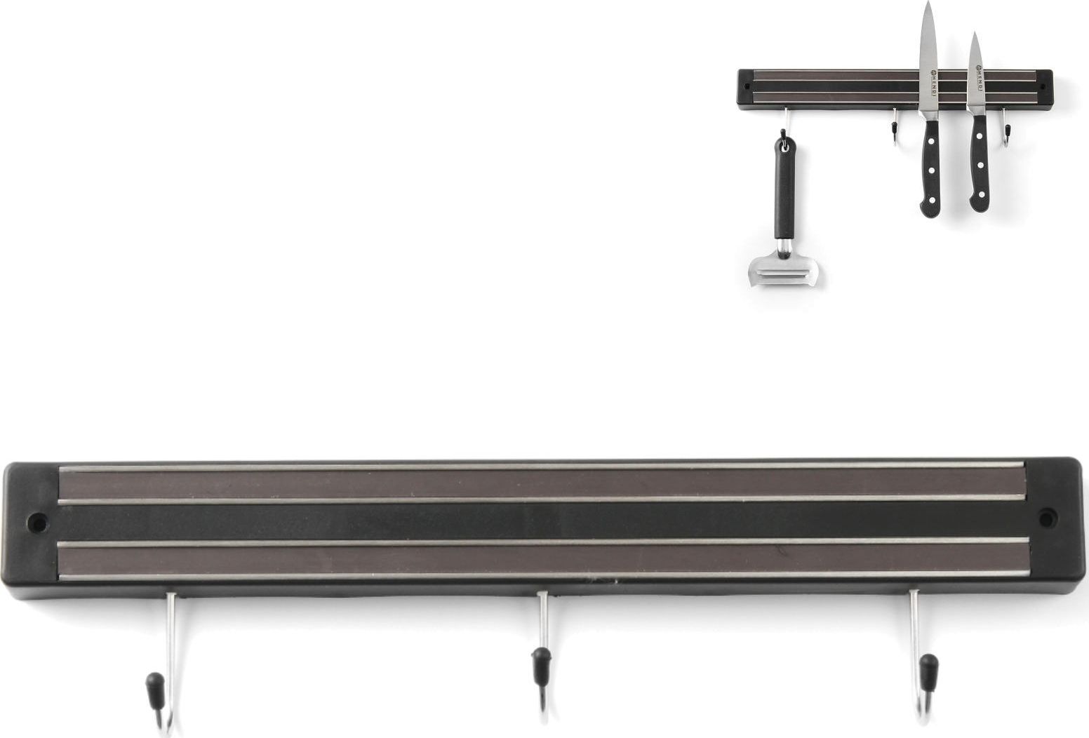 Hendi LISTWA MAGNETYCZNA 30CM Z HACZYKAMI 820 209