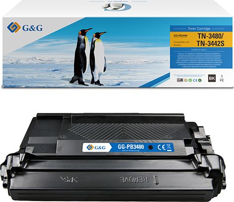 Toner G&G Black Zamiennik TN-3480 (NT-PB3480)
