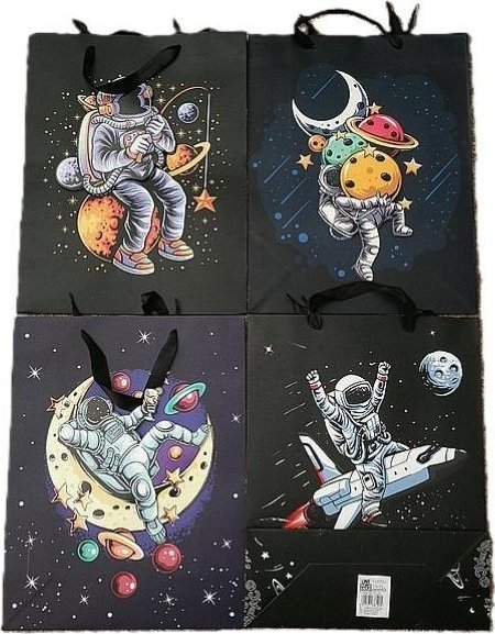 Torebka prezentowa astronauta MIX
