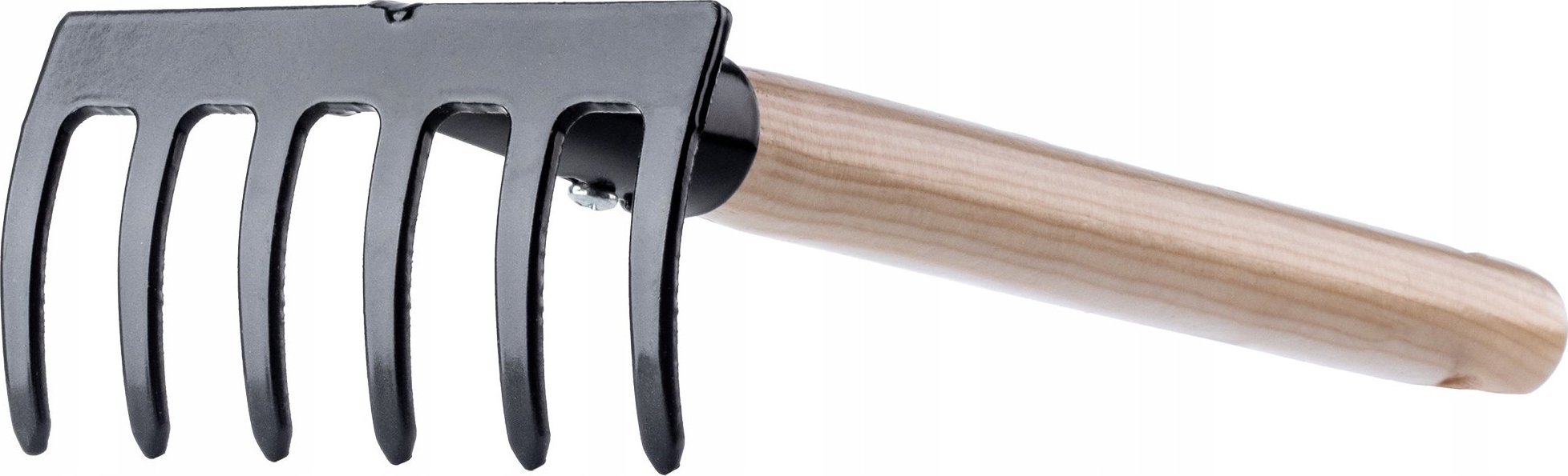 Kadax Grabki Metalowe Ogrodowe Grabie 6-Zębne Trzonek