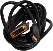 Kabel Art HDMI - DVI-D 1.8m czarny (AL-OEM-41)