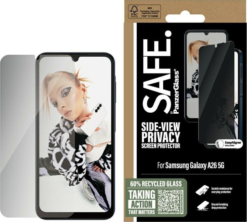 PanzerGlass Szkło prywatyzujące SAFE by Ultra-Wide Fit do Samsung Galaxy A26 5G