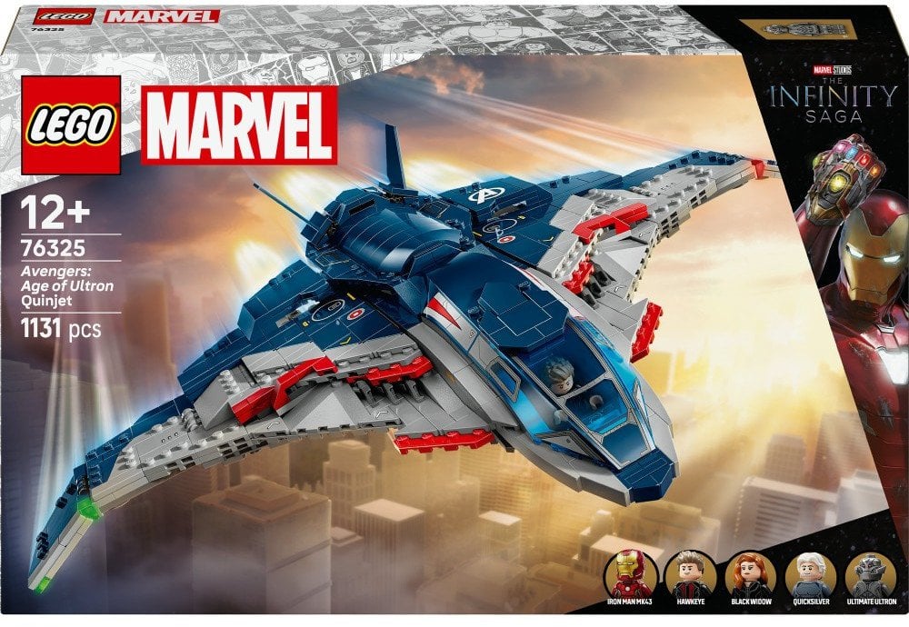 Marvel Avengers: Czas Ultrona — Quinjet (76325)