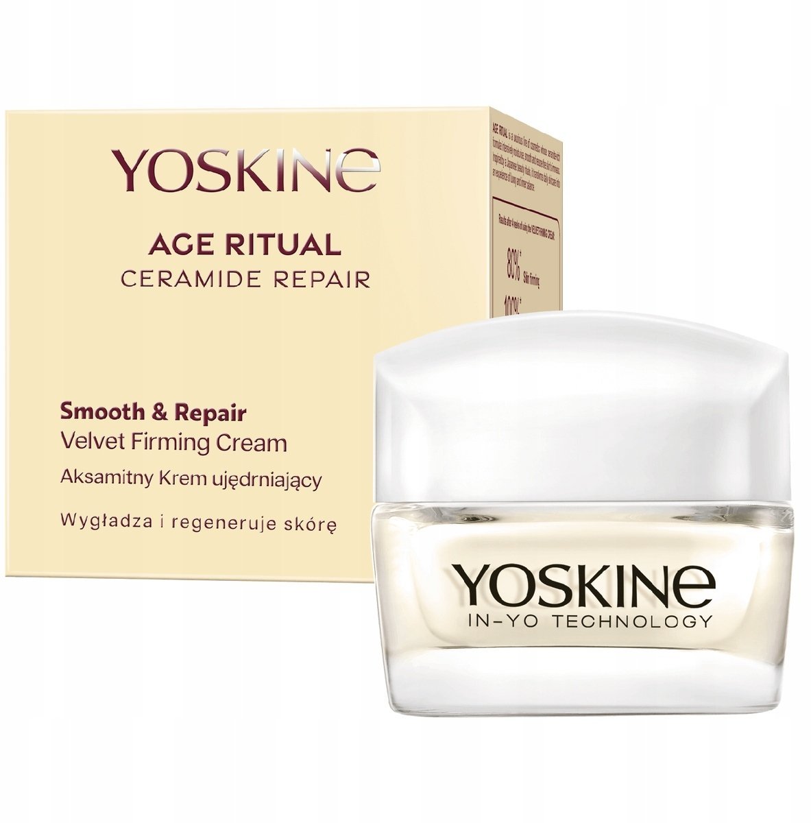 YOSKINE Age Ritual Aksamitny krem ujędrniający do twarzy Wygładza i regeneruje 50 ml