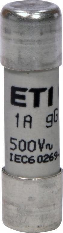 Wkładka topikowa cylindryczna CH10x38 gG 1A/500V 002651012