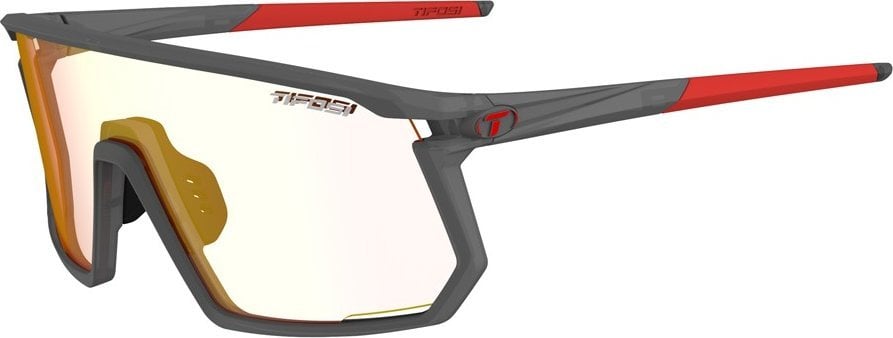 TIFOSI Okulary TIFOSI MOAB CLARION FOTOTEC satin vapor (1 szkło Clarion Red FOTOCHROM 65%-14,5% transmisja światła) (NEW 2025) (PREMIERA: 2024-10-01)