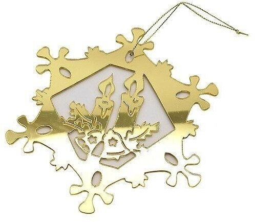 Zawieszka na okno śnieżynka