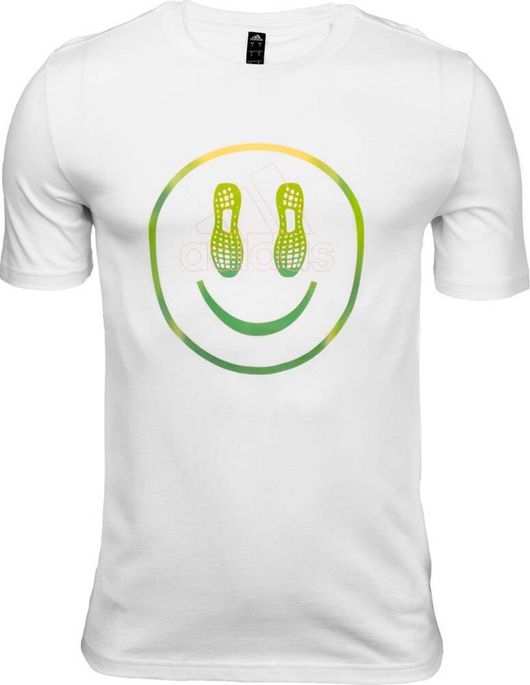 Adidas Koszulka męska adidas You Feel Me Tee biała H19307 M