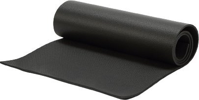 YakimaSport Mata treningowa 100045 140 cm x 50 cm x 0.6 cm czarna