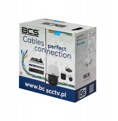 BCS-U/UTP-CAT5E-PVC BCS Kabel UTP kat. 5E PVC box 305m
