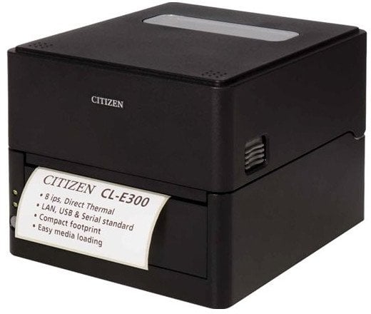 Drukarka etykiet Citizen Cl-E300 Direct Thermal 203 X Dpi 200 Mm/Sec 10.4 Cm 8 Lpm Black