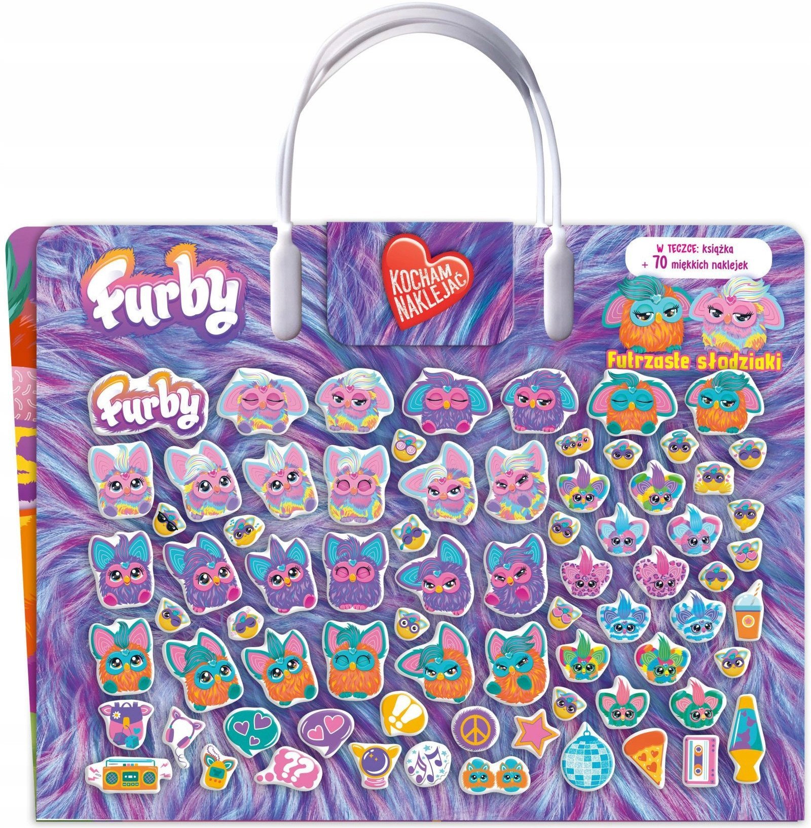 Furby Kocham naklejać Futrzaste słodziaki 29181