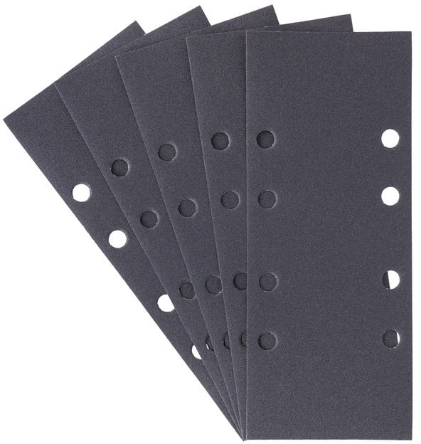 SAND PAPER W HOLES NO280 93X230 5PCS FT