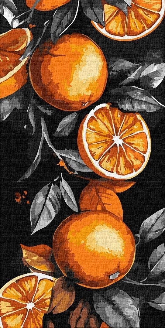 Malowanie po numerach-Sycylijskie pomarańcze 40x80