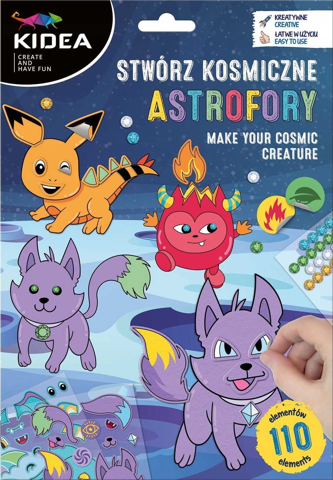 Derform ZEST KREAT STWORZ KOSMICZNE ASTROFORY DERF KIDEA