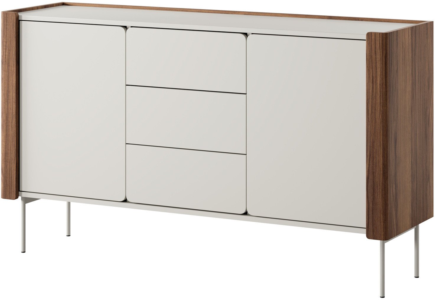 Komoda Kalon KSZ-141 Cashmere / Orzech Warmia