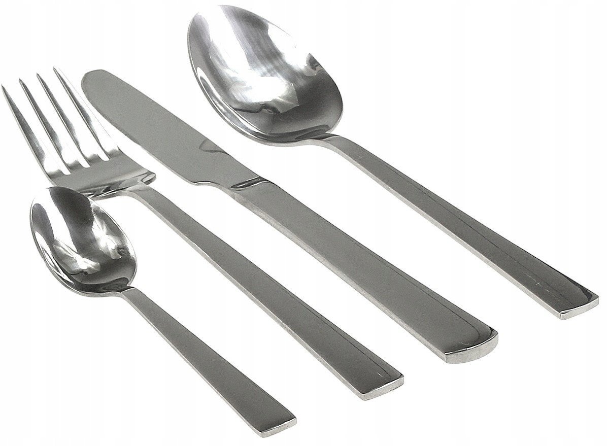 SZTUĆCE ARYA SREBRNE 24 ELEMENTY