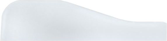 Organizer Qoltec Listwa maskująca Biały 1 sztuka (54223)