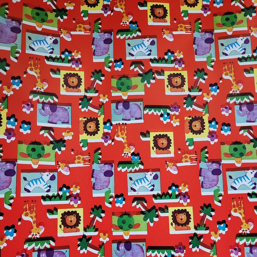 Fastima Papier zwierzaki do pakowania 57cmx2m 2m365