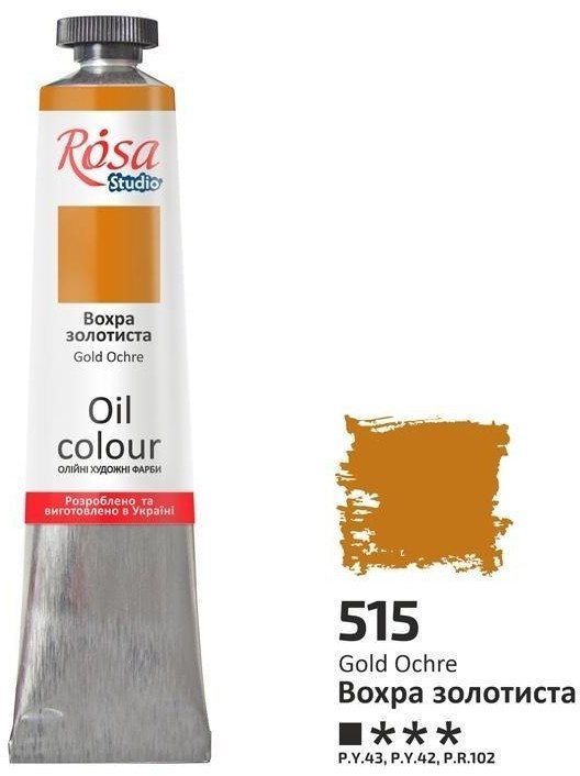 Farba olejna gold ochre 515 45ml
