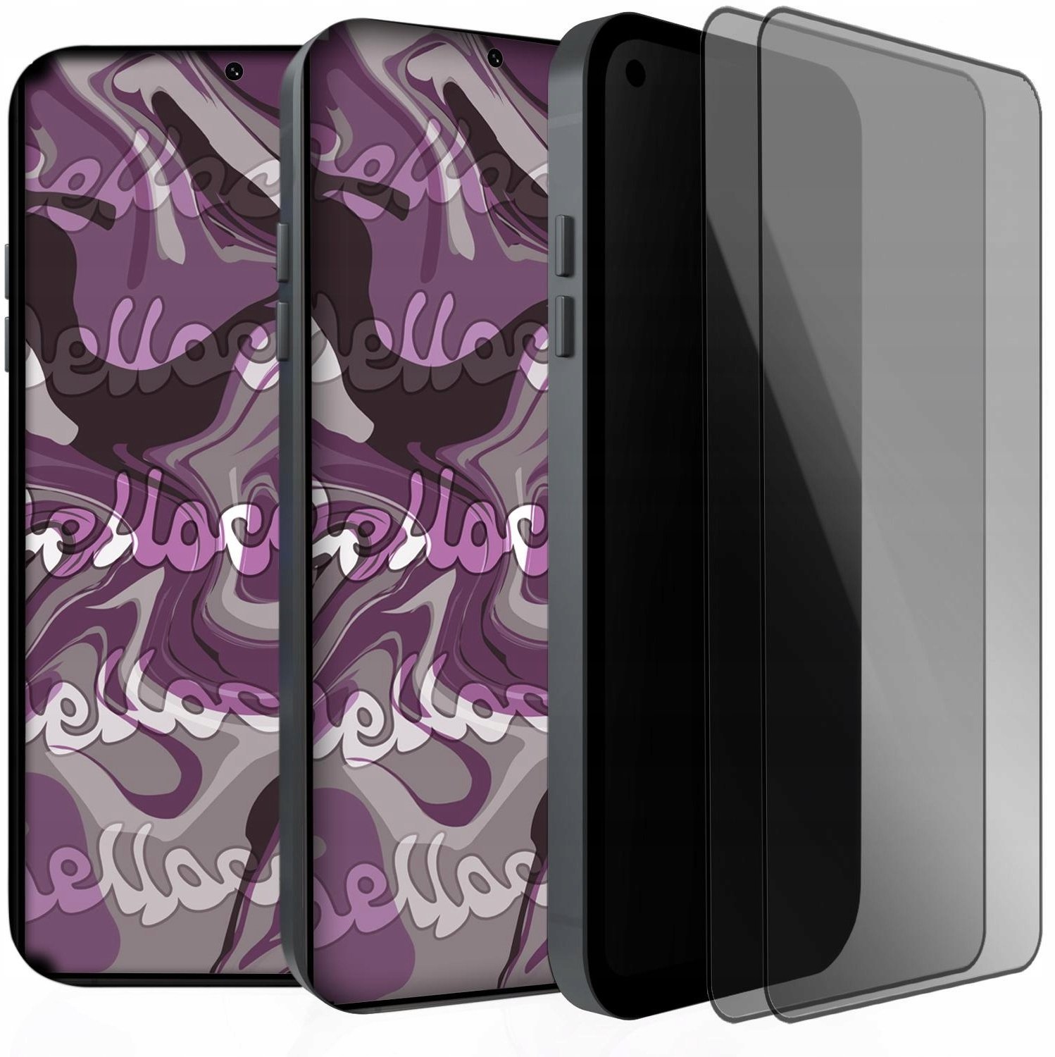 Hello Case [2-PAK] Szkło Hartowane Do Samsung Galaxy S26 9H