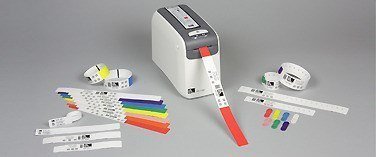 Zebra Zebra Z-Band Direct Wristband, White, Roll, Polypropylene (PP), 1" x 7", 300 pc(s), 6 pc(s)