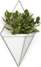 Umbra Pojemnik/doniczka L Trigg biały/nikiel