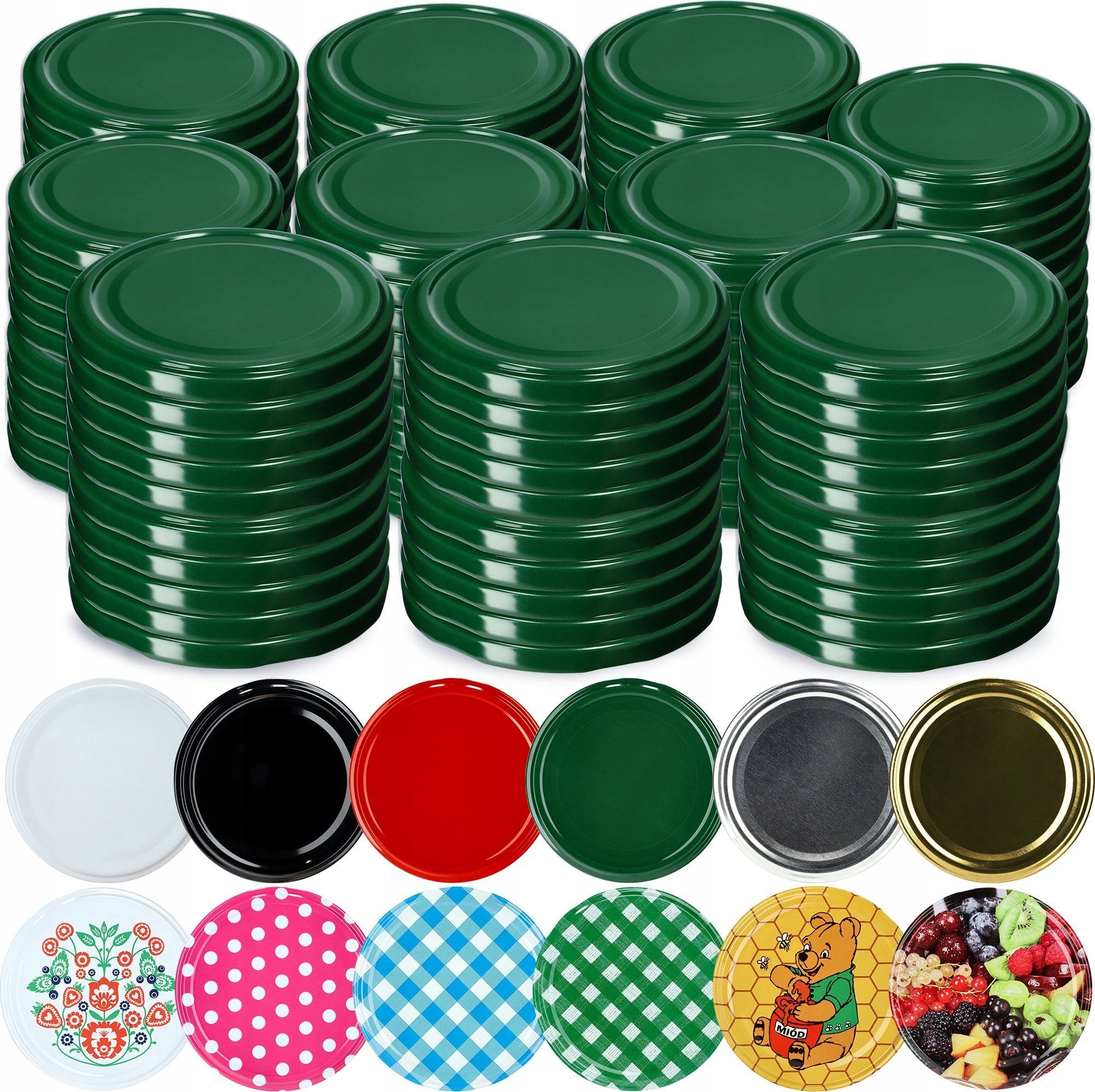 Kadax Zakrętki Nakrętki Wieczka Do Słoików 100 szt fi 82