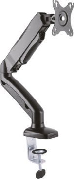 Value VALUE Ramię monitora LCD, montaż stołowy, sprężyna gazowa, 5 punktów obrotu, czarne