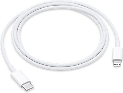 Kabel USB Apple USB-C - Lightning 1 m Biały (MQGJ2ZM/A)