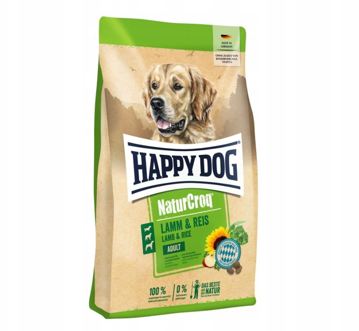 Happy Dog Naturcroq jagnięcina/ryż 11kg