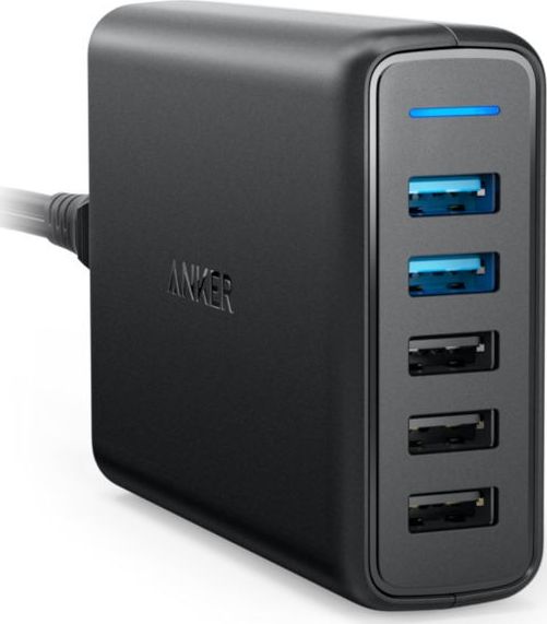 Ładowarka Anker PowerPort 5x USB-A 3 A (A2054L11)