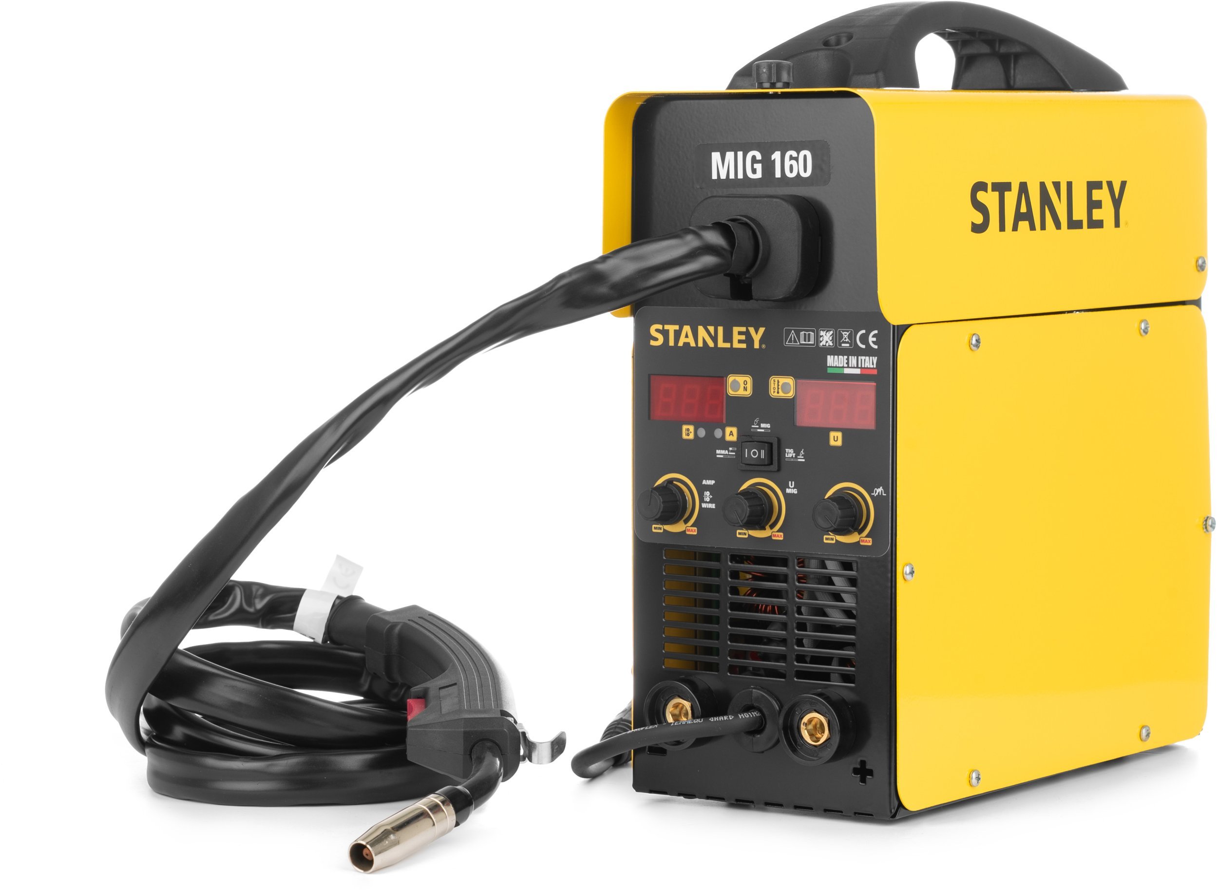 Inwerterowa spawarka mig/mag 160 a, no gas MIG-160