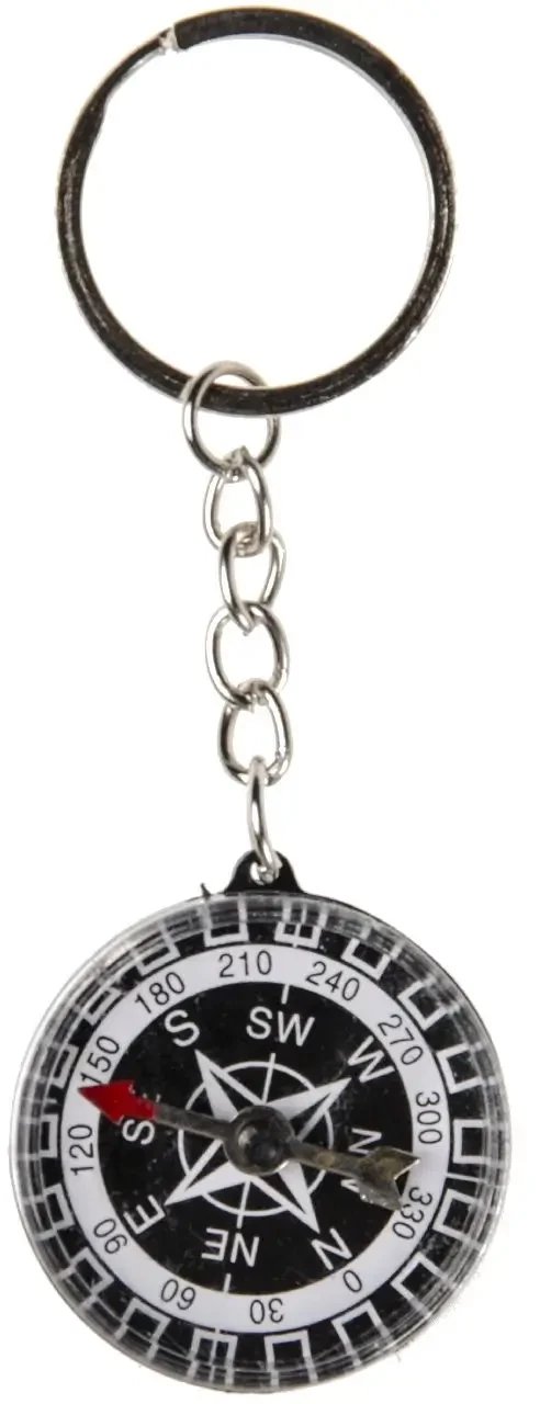 Brelok z Kompasem - Praktyczny Prezent dla Podróżnika i Turysty