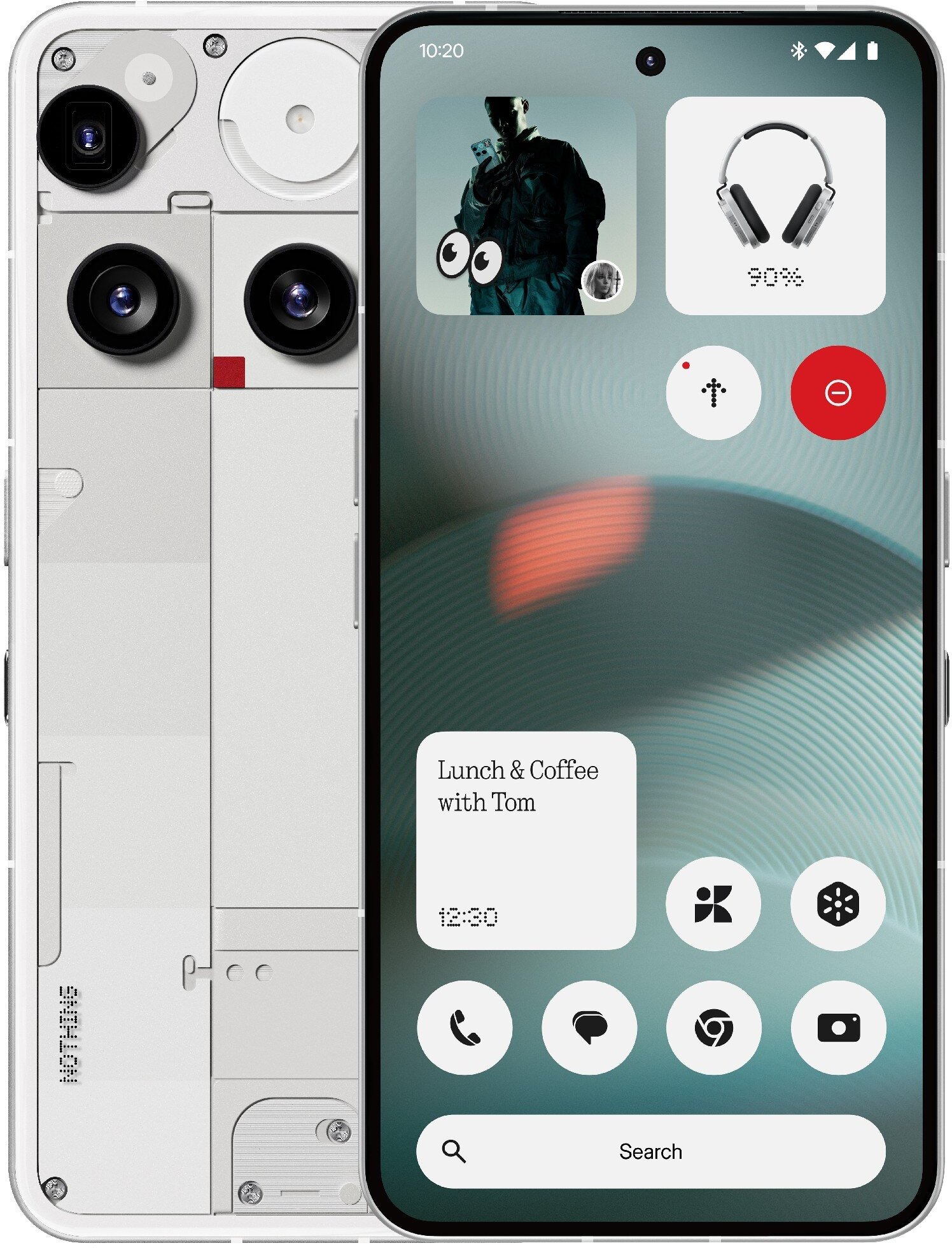 Smartfon Nothing Phone (3) 5G 16/512GB Biały (A10000025)