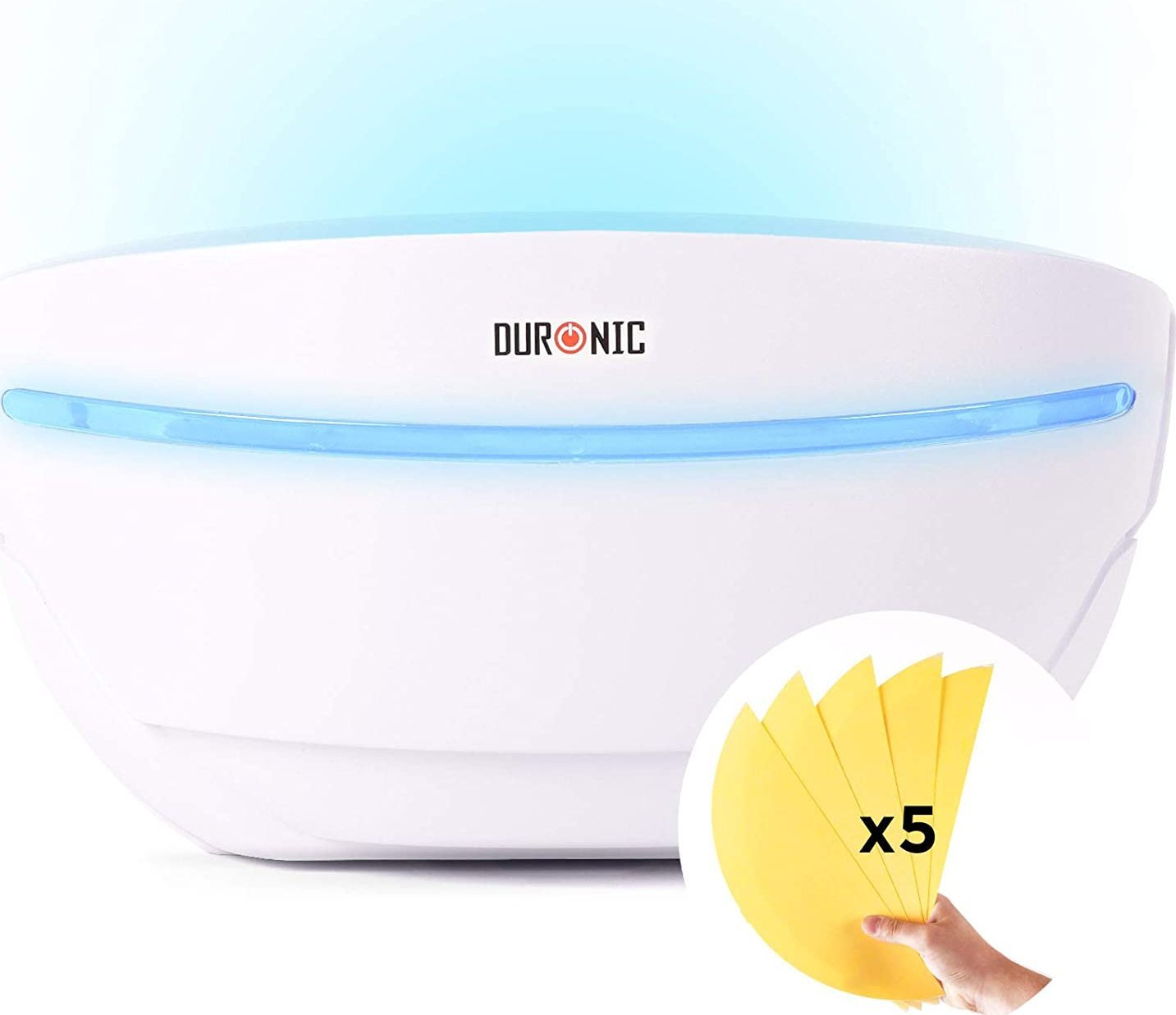 Duronic Duronic FKWS18 Lampa owadobójcza na komary UV 18W Lampa na owady z lepem do domu