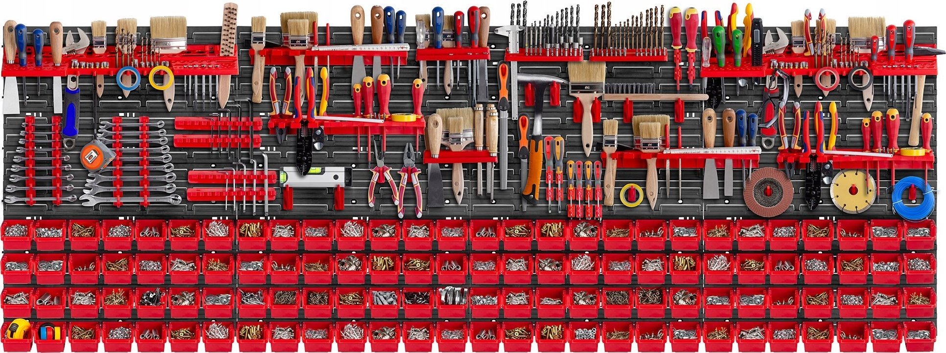 Kadax KADAX Tablica Narzędziowa Ścianka 232x78cm 162 el