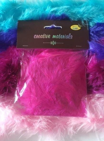 Party Deco Girlanda z różowych piór 2m