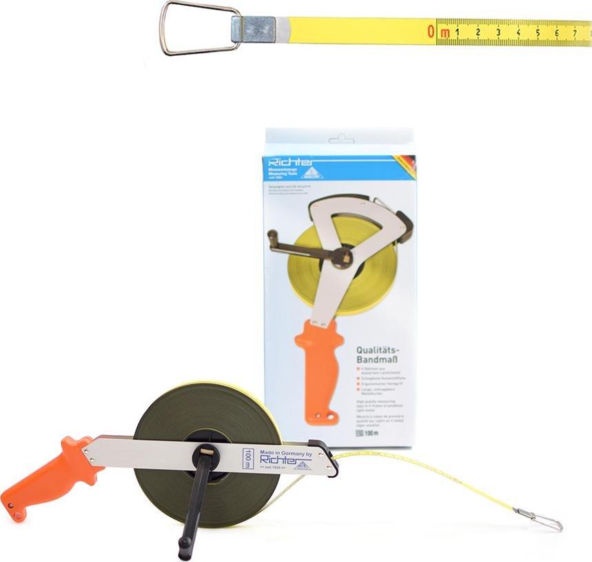 Richter Ruletka stalowa lakierowana RICHTER 414GSR 100m "A"