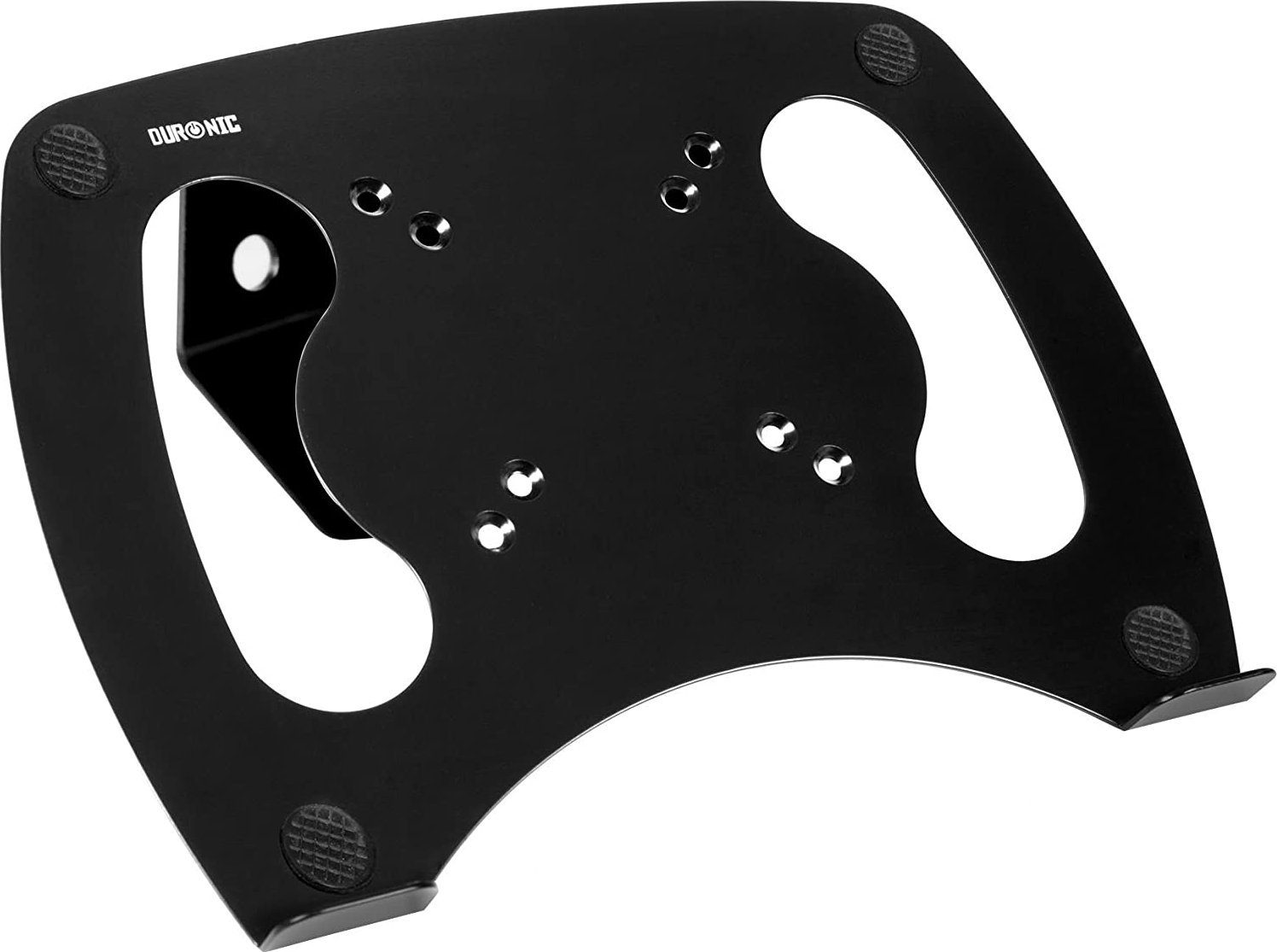 Duronic Duronic DML1 BK Podstawka pod laptop do uchwytów DM35 | podstawka| Uchwyt | VESA 75 lub VESA 100 | wieszak ramię | stojak | regulacja monitora