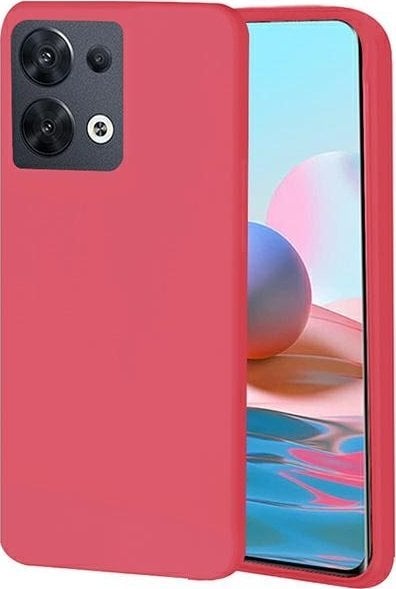 Beline Etui Candy Oppo Reno 8 różowy/pink