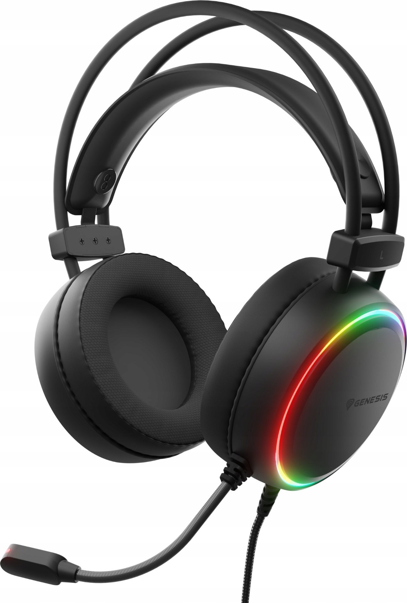 Słuchawki Genesis Neon 613 G2 Czarne (NSG-2307)