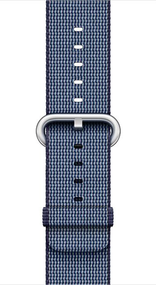 Apple Pasek z plecionego nylonu w kolorze nocnego błękitu do koperty 42 mm (MPW82ZM/A)